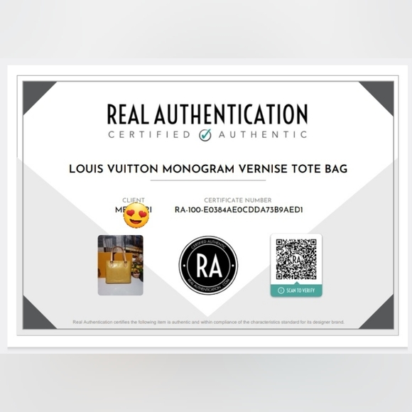 🔥SOLD🔥 LOUIS🌻VUITTON  Monogram Vernise Tote Bag - Picture 3 of 17